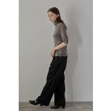 flocky mesh pullover | BONJOUR SAGAN | 詳細画像7 