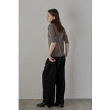 flocky mesh pullover | BONJOUR SAGAN | 詳細画像8 