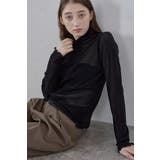 flocky mesh pullover | BONJOUR SAGAN | 詳細画像10 