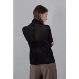 flocky mesh pullover | BONJOUR SAGAN | 詳細画像15 