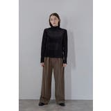 flocky mesh pullover | BONJOUR SAGAN | 詳細画像17 