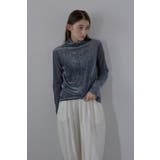 flocky mesh pullover | BONJOUR SAGAN | 詳細画像22 