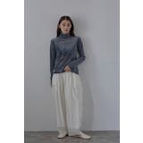 flocky mesh pullover | BONJOUR SAGAN | 詳細画像28 