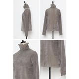 flocky mesh pullover | BONJOUR SAGAN | 詳細画像32 
