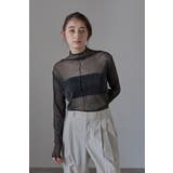 sheer glitter pullover | BONJOUR SAGAN | 詳細画像1 