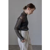 sheer glitter pullover | BONJOUR SAGAN | 詳細画像2 