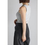 ダブルジップアメスリラメタンクトップ 77-004085 | BONJOUR SAGAN | 詳細画像6 