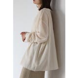 シアークルーネックプルオーバーブラウス 77-004101 | BONJOUR SAGAN | 詳細画像2 