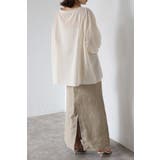 シアークルーネックプルオーバーブラウス 77-004101 | BONJOUR SAGAN | 詳細画像5 