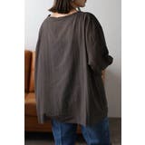 シアークルーネックプルオーバーブラウス 77-004101 | BONJOUR SAGAN | 詳細画像23 