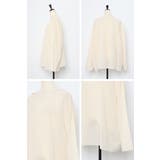 シアークルーネックプルオーバーブラウス 77-004101 | BONJOUR SAGAN | 詳細画像28 