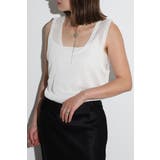 OFF-WHITE | シアーニットタンク 77-004102 | BONJOUR SAGAN