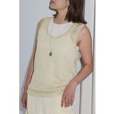 シアーニットタンク 77-004102 | BONJOUR SAGAN | 詳細画像9 