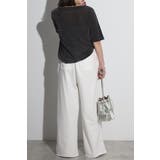 ハーフスリーブベロアT 77-004107 | BONJOUR SAGAN | 詳細画像5 