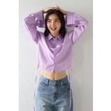 サイドギャザークロップドシャツ 77-004115 | BONJOUR SAGAN | 詳細画像2 