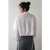 サイドギャザークロップドシャツ 77-004115 | BONJOUR SAGAN | 詳細画像16 