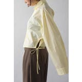 サイドギャザークロップドシャツ 77-004115 | BONJOUR SAGAN | 詳細画像30 