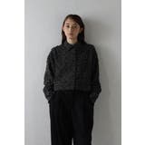 cropped fringe shirt | BONJOUR SAGAN | 詳細画像1 