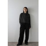 cropped fringe shirt | BONJOUR SAGAN | 詳細画像2 