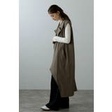 KHAKI-BROWN | cut out tailored | BONJOUR SAGAN