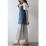 ワッシャーサテンリラクシーギャザースカート 77-004135 | BONJOUR SAGAN | 詳細画像3 