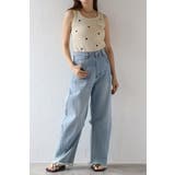 ハート刺繍リブタンクトップ 77-004136 | BONJOUR SAGAN | 詳細画像1 