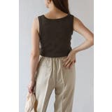 ハート刺繍リブタンクトップ 77-004136 | BONJOUR SAGAN | 詳細画像10 