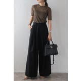 メタリックシアーニットT 77-004160 | BONJOUR SAGAN | 詳細画像3 