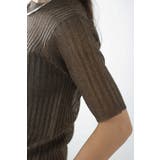 メタリックシアーニットT 77-004160 | BONJOUR SAGAN | 詳細画像7 