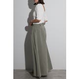 タックフレアワイドパンツ 77-004169 | BONJOUR SAGAN | 詳細画像3 