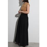 タックフレアワイドパンツ 77-004169 | BONJOUR SAGAN | 詳細画像16 