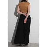 タックフレアワイドパンツ 77-004169 | BONJOUR SAGAN | 詳細画像18 