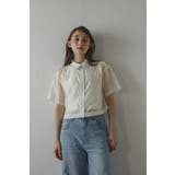 sheer shiny shirt | BONJOUR SAGAN | 詳細画像1 