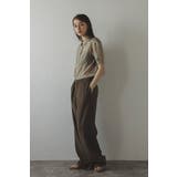 sheer shiny shirt | BONJOUR SAGAN | 詳細画像8 