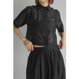 sheer shiny shirt | BONJOUR SAGAN | 詳細画像14 