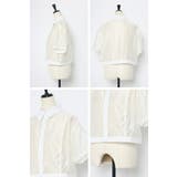 sheer shiny shirt | BONJOUR SAGAN | 詳細画像18 