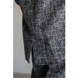 ツイードフリンジVネックジャケット 77-004464 | BONJOUR SAGAN | 詳細画像8 