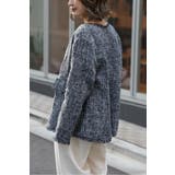 ツイードフリンジVネックジャケット 77-004464 | BONJOUR SAGAN | 詳細画像10 