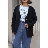 ツイードフリンジVネックジャケット 77-004464 | BONJOUR SAGAN | 詳細画像29 