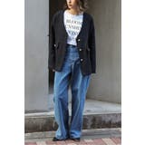 ツイードフリンジVネックジャケット 77-004464 | BONJOUR SAGAN | 詳細画像32 