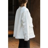 ツイードフリンジVネックジャケット 77-004464 | BONJOUR SAGAN | 詳細画像37 