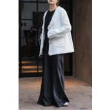 ツイードフリンジVネックジャケット 77-004464 | BONJOUR SAGAN | 詳細画像38 