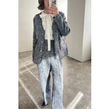 ツイードフリンジVネックジャケット 77-004464 | BONJOUR SAGAN | 詳細画像41 