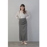 shirring suspender skirt | BONJOUR SAGAN | 詳細画像3 