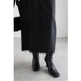 ライトツイルレイヤード風Vネックジャンスカ 77-004499 | BONJOUR SAGAN | 詳細画像12 