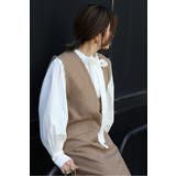 ライトツイルレイヤード風Vネックジャンスカ 77-004499 | BONJOUR SAGAN | 詳細画像28 