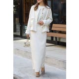 ツイードゴールド釦フリンジジャケット | BONJOUR SAGAN | 詳細画像28 