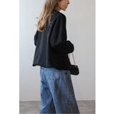 ツイードゴールド釦フリンジジャケット | BONJOUR SAGAN | 詳細画像5 