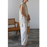 Vネックツイードベスト  77-003247 | BONJOUR SAGAN | 詳細画像28 