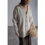 ゴールドボタン ダンボールカーディガン | BONJOUR SAGAN | 詳細画像7 